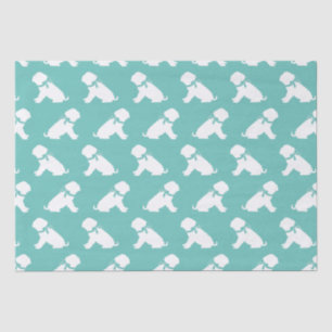 Shar Pei Doppy Puppy Seidenpapier