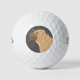 Shar Pei Golfball
