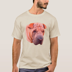 Shar Pei Hundegesicht T-Shirt