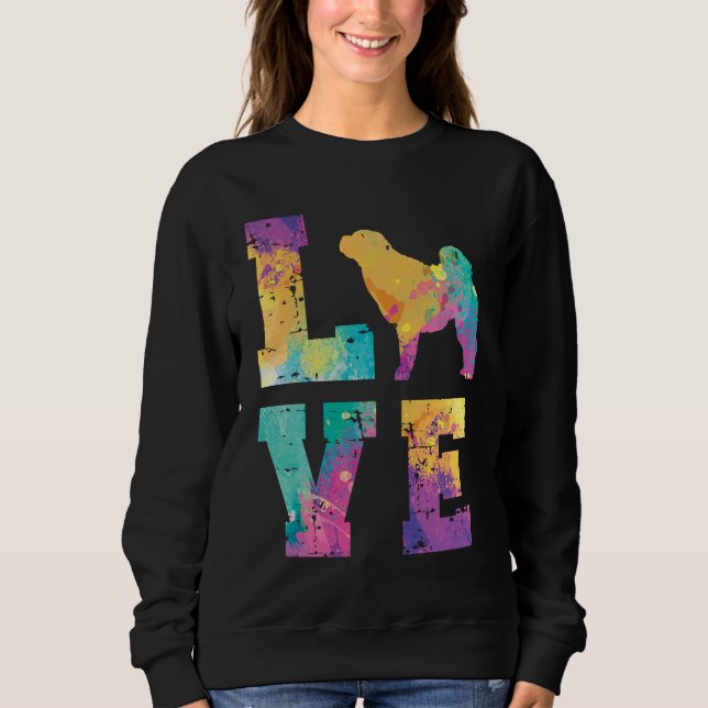 Shar Pei Love Sweatshirt (Vorderseite)