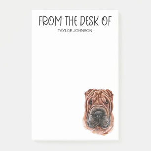 Shar Pei Lover Post-it Notes Klebezettel
