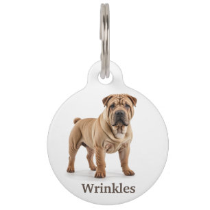 Shar-Pei personalize Haustiermarke