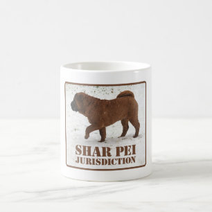 Shar Pei Rechtsprechungs-Tasse Kaffeetasse