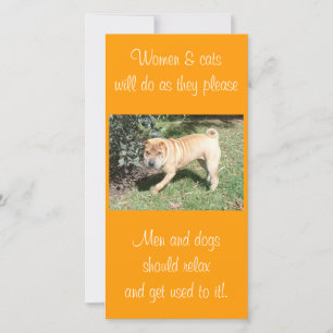 Shar Pei Rescue Blank