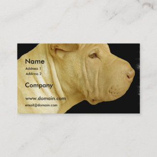 Shar Pei Visitenkarte