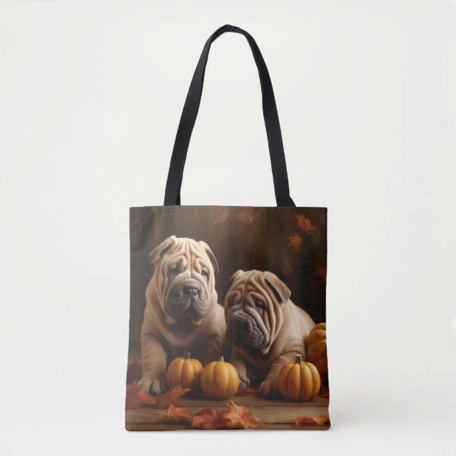 Shar Pei Welppy Autumn Delight Pumpkin (Vorderseite)