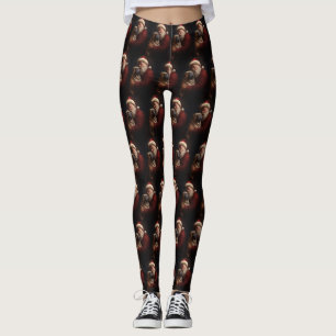 Shar Pei zu Weihnachten Leggings