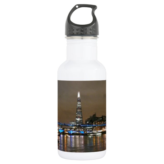 Shard - London Super! Edelstahlflasche (Vorderseite)