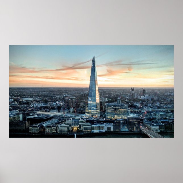 Shard, London, Vereinigtes Königreich Poster (Vorne)