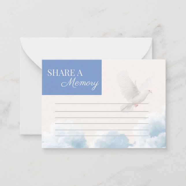 Share A Memory Card Mitteilungskarte (Vorderseite)