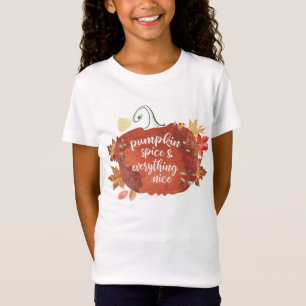 Share Pumpkin Spice & Everything Nice Erntedankfes T-Shirt