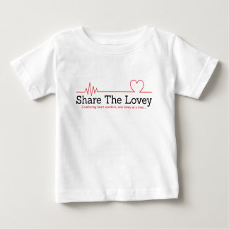 Share The Lovey Tutu Baby T-shirt