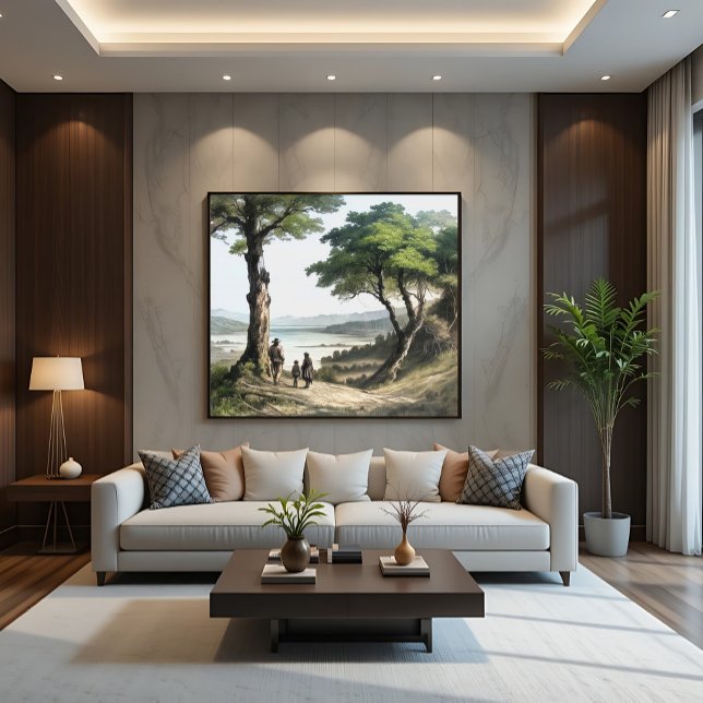 Shared Horizon Leinwanddruck (Von Creator hochgeladen)