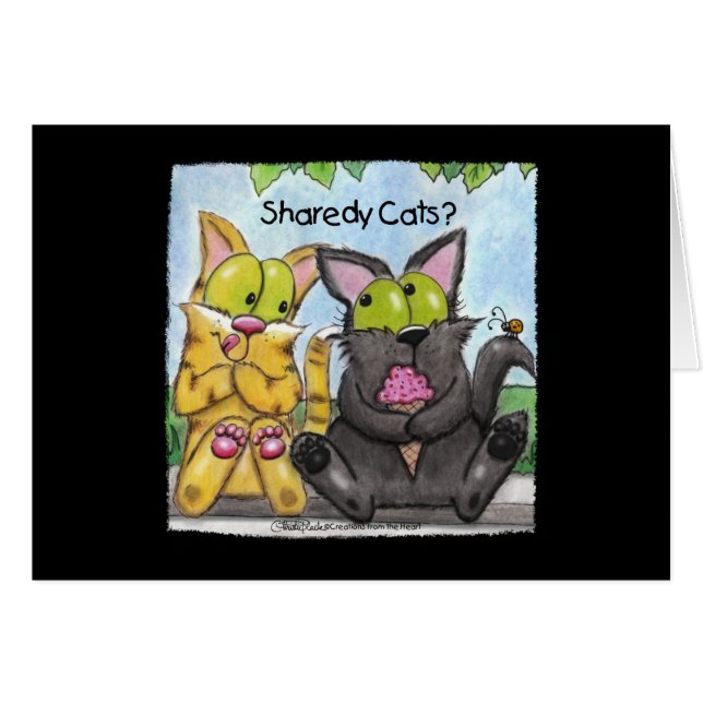 Sharedy Cats - Albern und Tig (Vorderseite (Horizontal))