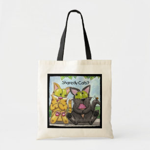 Sharedy Cats - Albern und Tig Tragetasche