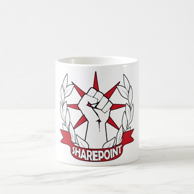 SharePoint Revolutions-Tasse Kaffeetasse (Mittel)