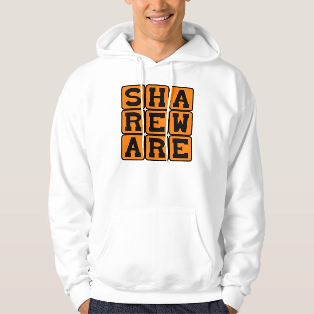 Shareware, Software Hoodie (Vorderseite)