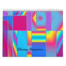 Sharing Happiness Abstrakt Fine Art Calendar