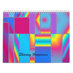 Sharing Happiness Abstrakt Fine Art Calendar Kalender