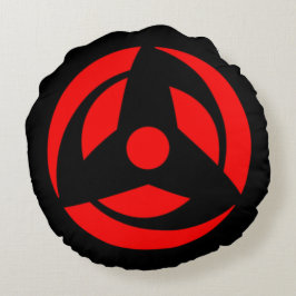 Sharingan Pillow Rundes Kissen