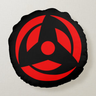 Sharingan Pillow Rundes Kissen