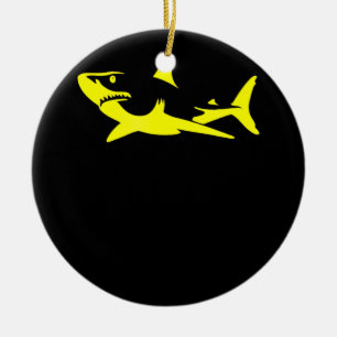 Shark A Bold - Shark Lover Geschenke Keramik Ornament