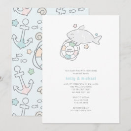 Shark Ahoy Einladung