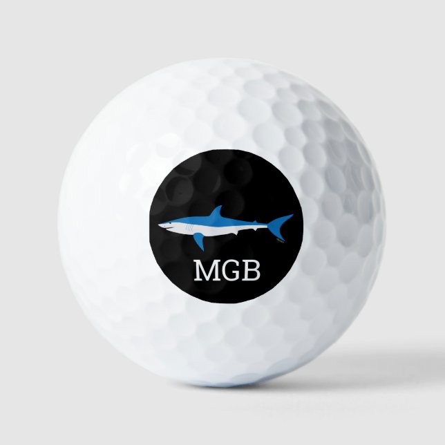 Shark Attack Golf Balls Golfball (Vorderseite)