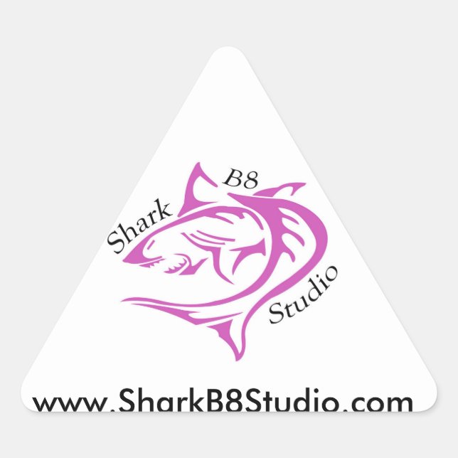 Shark B8 Studio Sticker (Vorderseite)
