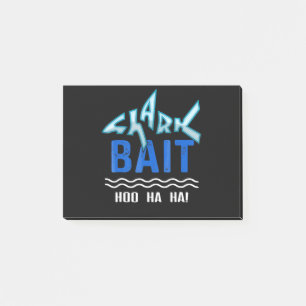 Shark Bait Hoo Ha Ha Funny Shark Lover Geschenke Post-it Klebezettel
