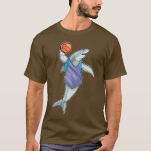 Shark Basketball-Spieler Basketball T-Shirt