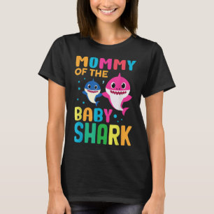 Shark Birthday Quote Funny B-day Mom  T-Shirt