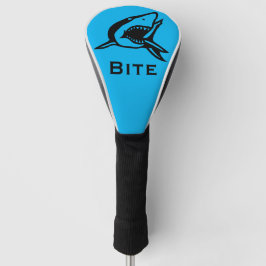 Shark Bite Bright Blue Meereswelt Golf Headcover