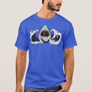 Shark Biting Pool Ball Pool T-Shirt