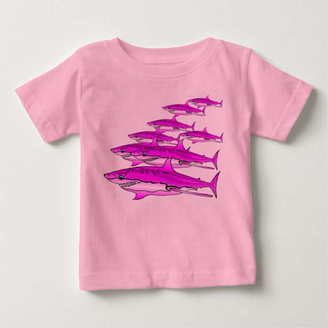 Shark Brigade Baby T-shirt (Vorderseite)
