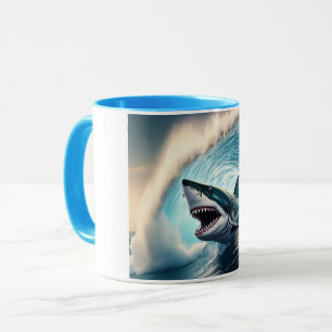 Shark Bump and Bite Tasse