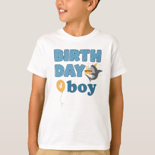 Shark Cake Birthday Boy   Alter hinzufügen T-Shirt