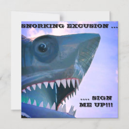 Shark Cruise Door Magnet