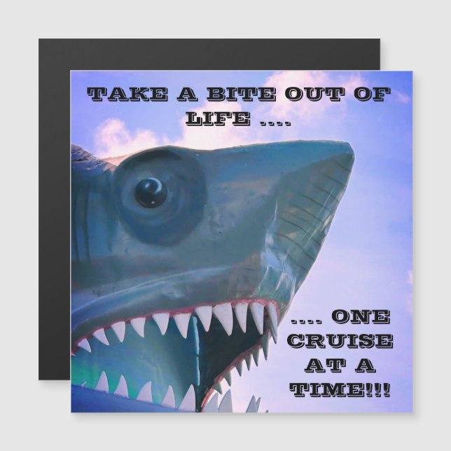 SHARK CRUISISISE TÜR MAGNET (Vorne/Hinten)