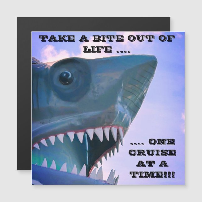 SHARK CRUISISISE TÜR MAGNET (Vorne/Hinten)