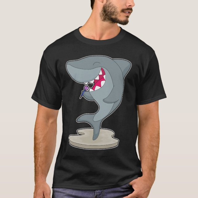 Shark Darts Dart T-Shirt (Vorderseite)