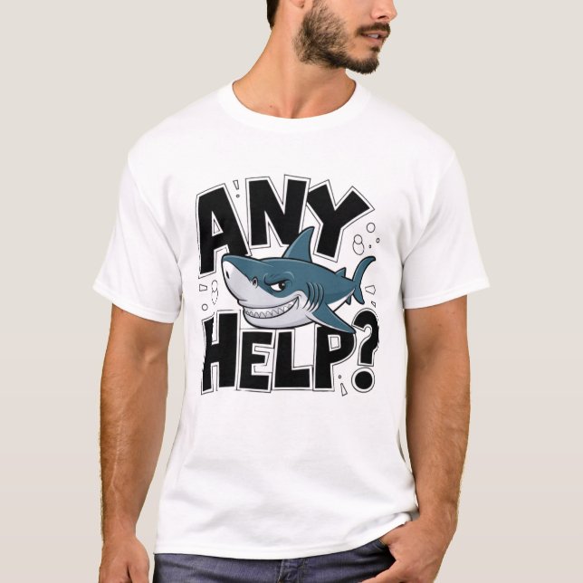 Shark Design T - Shirt (Vorderseite)