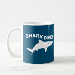 Shark Diver Kaffeetasse