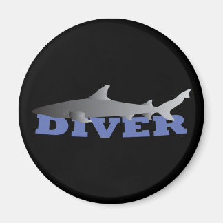Shark Diver Magnet