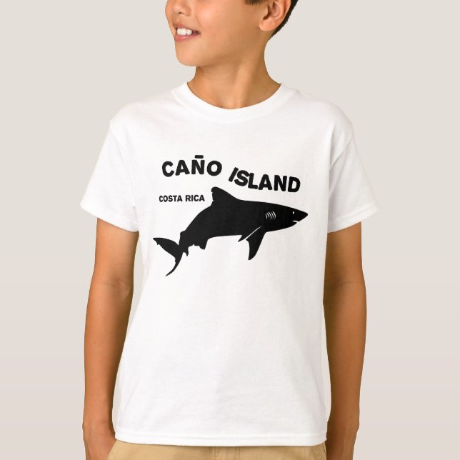 Shark Diving Caño Island - Costa Rica T-Shirt (Vorderseite)