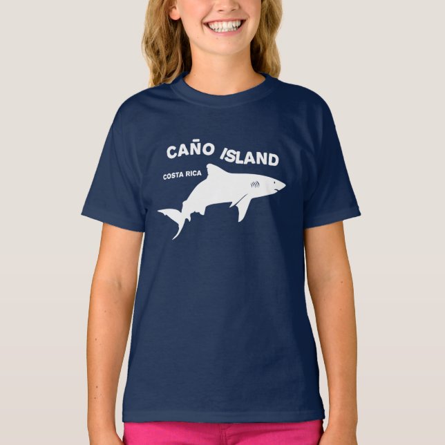Shark Diving Caño Island - Costa Rica T-Shirt (Vorderseite)