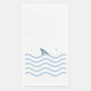Shark Fin Baby Showpapier Napkins Serviette