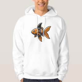 Shark-Fin-Goldfisch-T-Shirt von Vin Zzep Hoodie