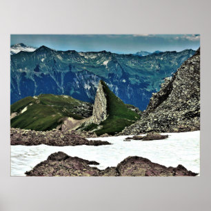Shark Fin Hill Poster