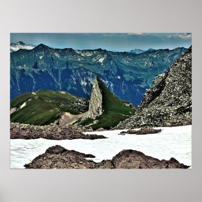 Shark Fin Hill Poster (Vorne)